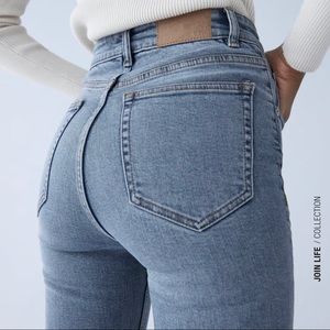 Zara ECO Vintage High Rise Jeans NWT Size 4